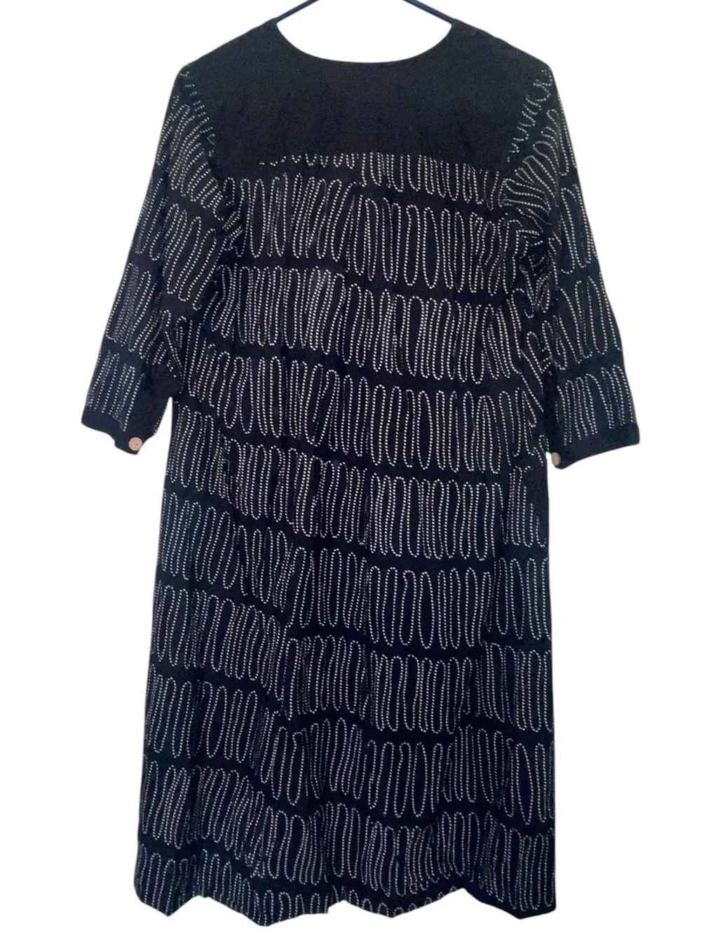 Artisan Kiki Sol cotton tunic/dress. Size medium GUC - Picture 3 of 9